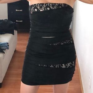 Bebe evening mini dress